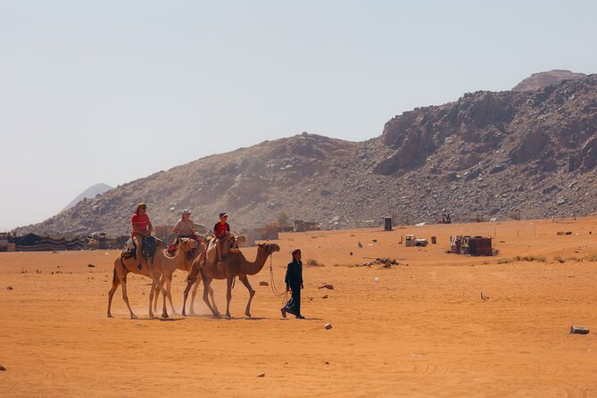 1 Day & 1 Night | Stay & Jeep + Camel Tour in Wadi Rum | Magic Bedouin Star - Sand dunes, film country, and a 360-degree view