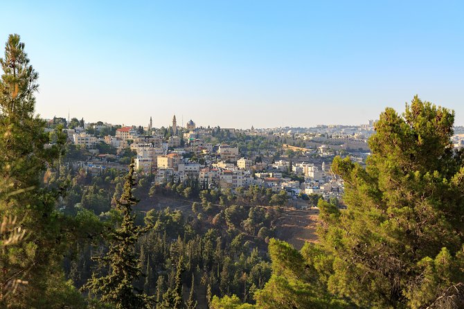 1-Night Private Jerusalem and Bethlehem Tour from Amman - Mount of Olives, Gethsemane, and the first view of Jerusalem