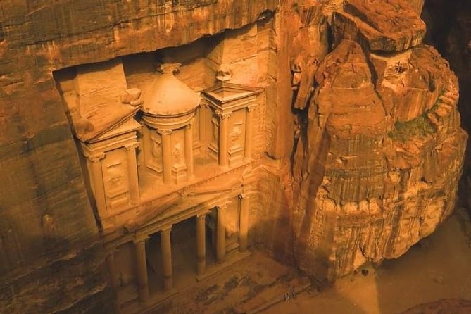 2-Day Private Tour, Petra, Wadi Rum & Dead Sea from Amman or QAIA - Petra through the Siq to the Treasury