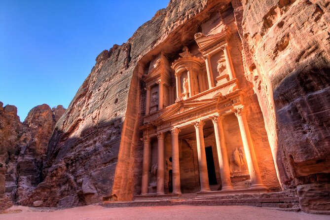 2 Day Tour to Petra, Wadi Rum, and Dead Sea from Amman - From Petra to Wadi Rum: red rock and a desert night