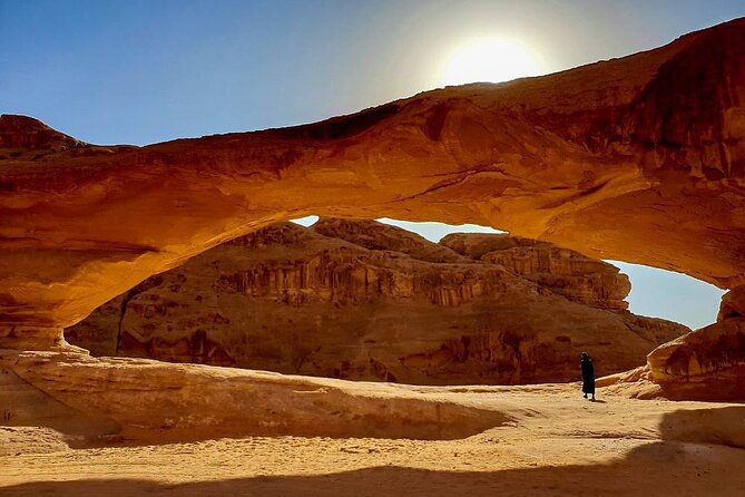 2-Day Tour to Petra, Wadi Rum, Wadi Mujib, Aqaba, and Dead Sea - Wadi Rum after Petra, with a Bedouin camp night