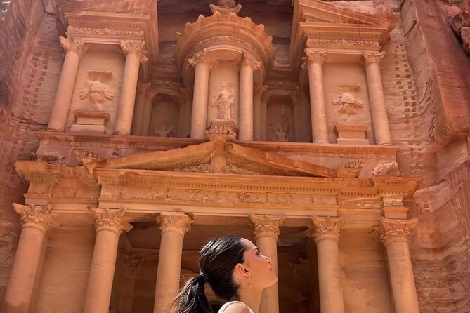 2 Days Petra Wadi Rum and Dead Sea Private Guided Tour - Petra through the Siq to the Treasury