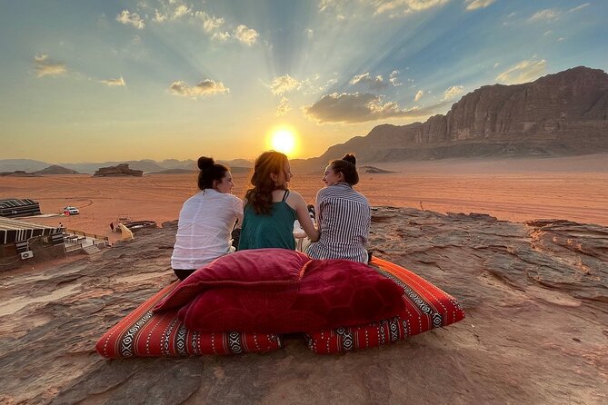 2 Days Tour of Petra, Wadi Rum, and Dead Sea from Amman - Sunset and dinner in Wadi Rum