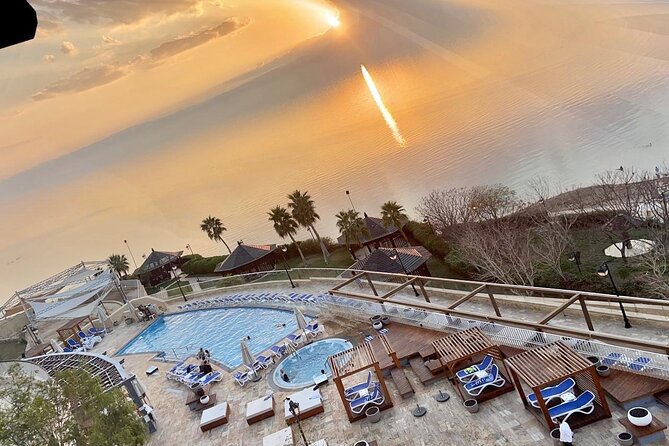 2 Private Tour Days From Amman, Petra, Wadi Rum, Dead Sea, Amman - The Dead Sea: a paid hotel beach and time to relax