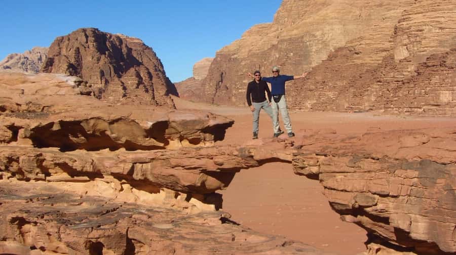 2H Jeep Tour Morning or Sunset Wadi Rum Desert Highlights - Al Ramal Red Sand Dune and a little desert play