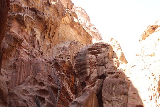 3-Day Tour to Petra, Wadi Rum, Karak, Mujib, Aqaba, and Dead Sea - Wadi Mujib from the road