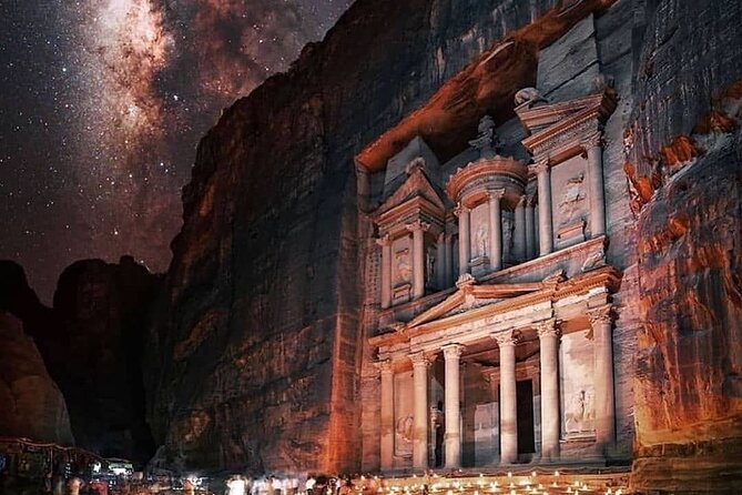 3 Days Petra Wadi Rum Aqaba and Dead Sea Private Guided Tour - The change from carved stone to Wadi Rum