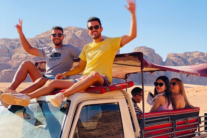 4 Hour Jeep Tour (morning or sunset) - Wadi Rum Desert Highlights - Little Bridge, an easy first taste of rock climbing