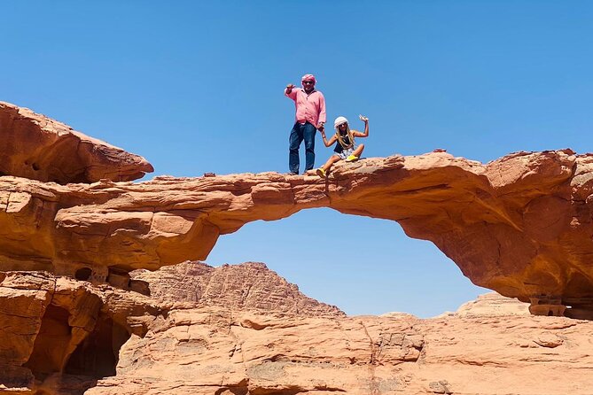 4 Hour Jeep Tour (morning or sunset) - Wadi Rum Desert Highlights - Khazali Canyon and marks left by passing feet