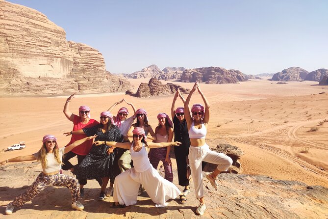 8 Day Yoga Journey Jordan : Wadi Rum - Petra - Red Sea & Dead Sea - Bedouin tea, music, and a camel trek