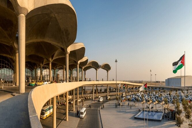 Airport pick up and drop off (Queen Alia Airport Amman) - Meeting Basil Nofal in the arrivals hall