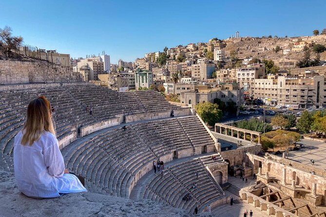 Amman and Jerash Private Tour - King Abdullah Mosque and its striking blue dome