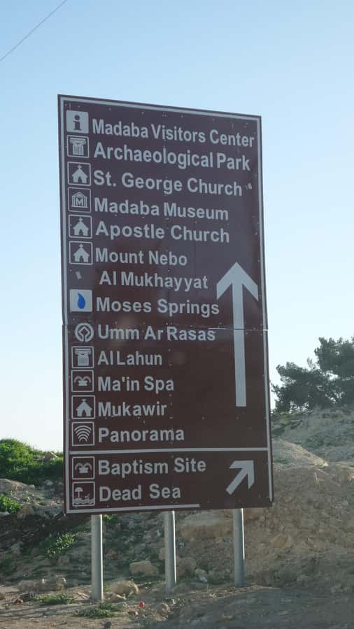 Amman: Day Trip to Madaba, Mt. Nebo, Baptism Site & Dead Sea - Madaba’s churches and the map of the Holy Land