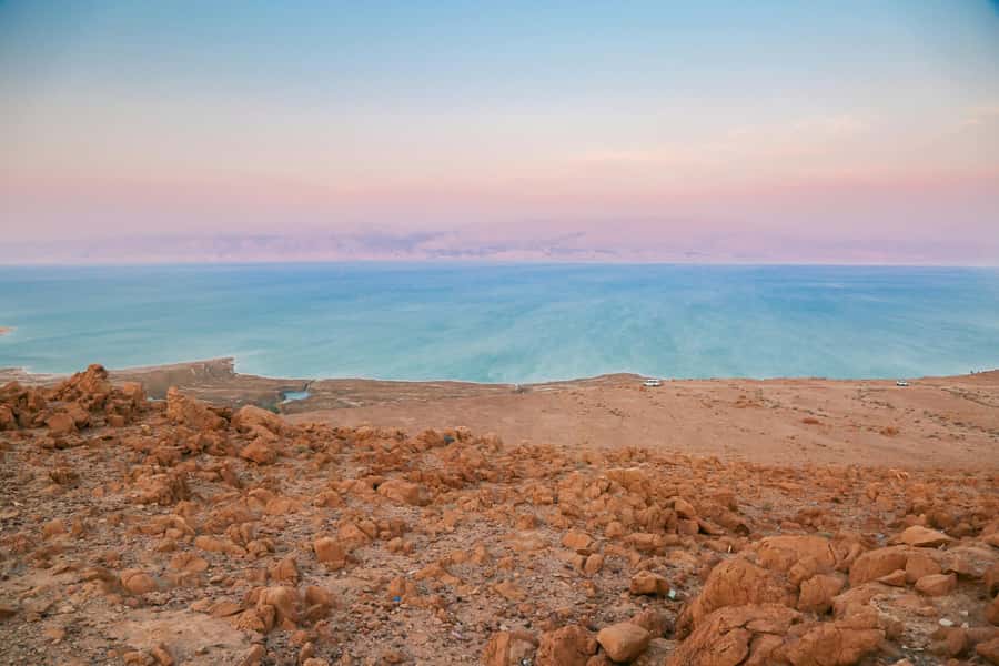 Amman: Ma'in Hot Springs and Dead Sea Day Trip - Main Hot Springs beneath the waterfalls