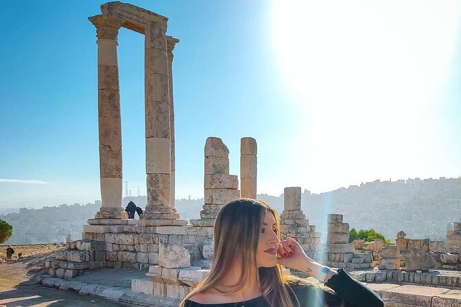 Amman Private City Tour - The Citadel on Jabal al-Qala