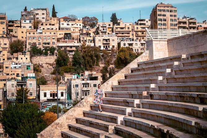 Amman Private City Tour - Old Amman, Al-Husseini Mosque, and a Jordanian Sweet
