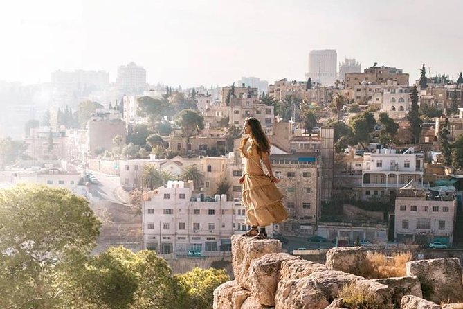 Amman Private City Tour & more. - Seeing the Roman Theatre from downtown