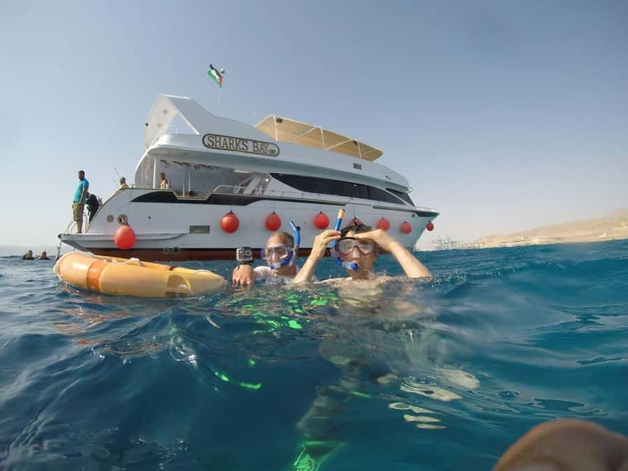Aqaba: Red Sea Snorkeling Boat Trip with Buffet Lunch - Two Water Stops, With One Important Catch