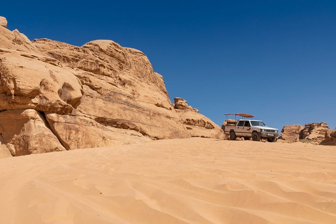 Best of Wadi Rum | Full day jeep tour + overnight in bedouin camp | Pack all-in - What the $133.65 price really covers