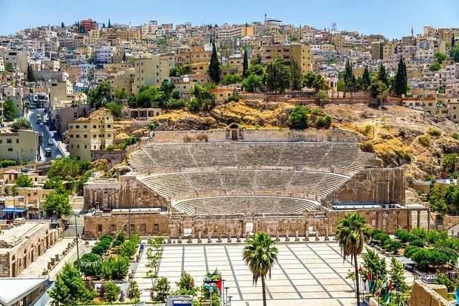 City Tour Of Amman Half Day With Local Lunch - Climbing to the Citadel
