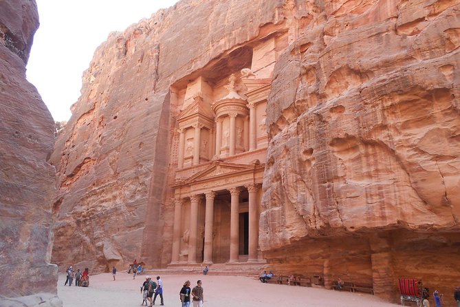 Day Tour to Petra from Aqaba - Entering Petra through the Siq