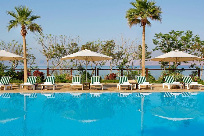 Day use with Lunch at a Dead Sea Resort Private transportation - The Dead Sea mud bath