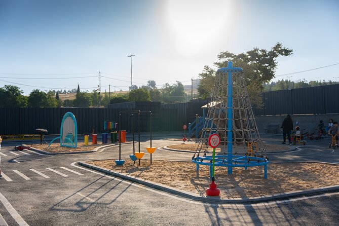 Discover Trax Jo Playground and Traffic Park Fun - Football and basketball make Trax Jo more than a playground
