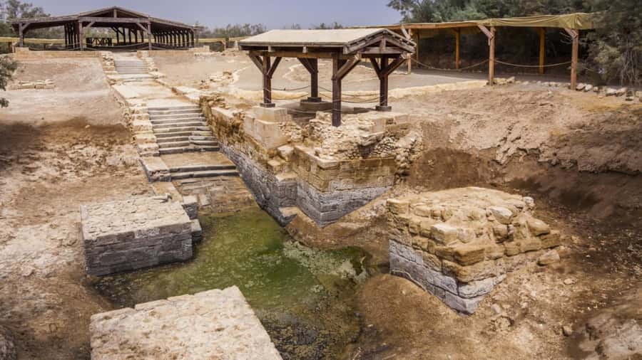 From Amman:Full day Madaba, Mount Nebo and Baptism Site Tour - The Baptism Site at the Jordan River