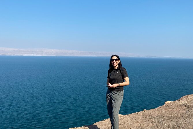From Amman: Group Day Tour Madaba Mount Nebo & Dead Sea to Amman - Mount Nebo and the view toward the Holy Land