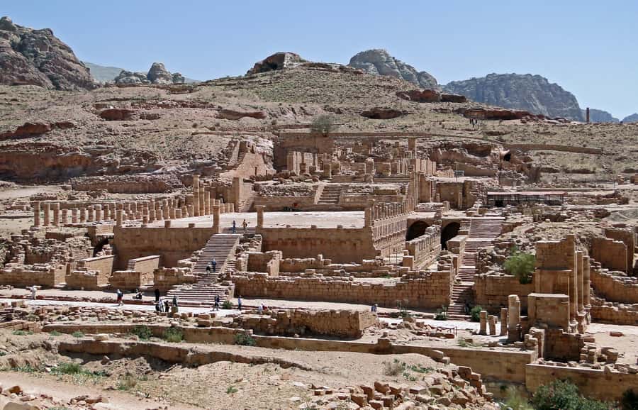 From Amman: Private Day Trip to Petra with Pickup - The climb to the Monastery
