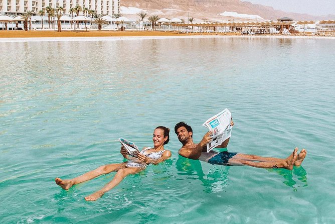 FROM AMMAN | Round Trip To Dead Sea | Lunch & Admission fees included - Arriving at the private Dead Sea beach