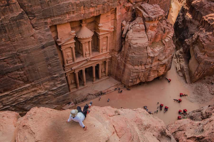 From Aqaba: Private Day Tour to Petra - From Aqaba to Petra in about two hours
