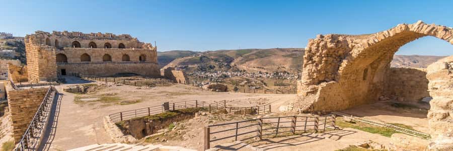 From Dead Sea : Amman city , Madaba and Mount Nebo day tour - The Roman Theatre and Amman’s old center