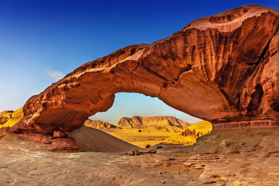 From Eilat: 2-Day Petra & Wadi Rum Tour with Camp Stay - The Wadi Rum Jeep ride