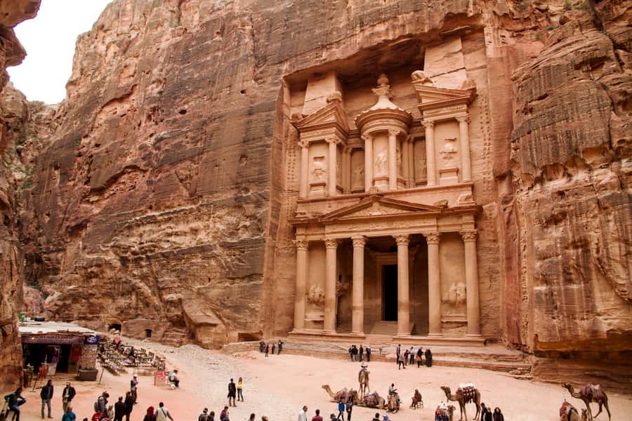From Eilat: Petra Full-Day Guided Tour with Transfers - The desert road toward Petra