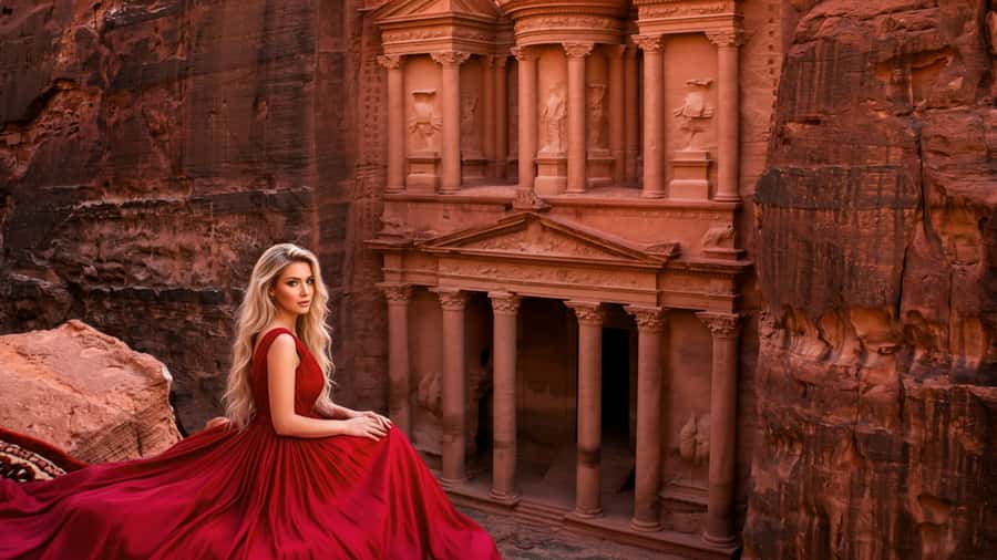 From Sharm El Sheikh: Day Tour to Petra by Ferry - Aqaba and the final approach to Petra