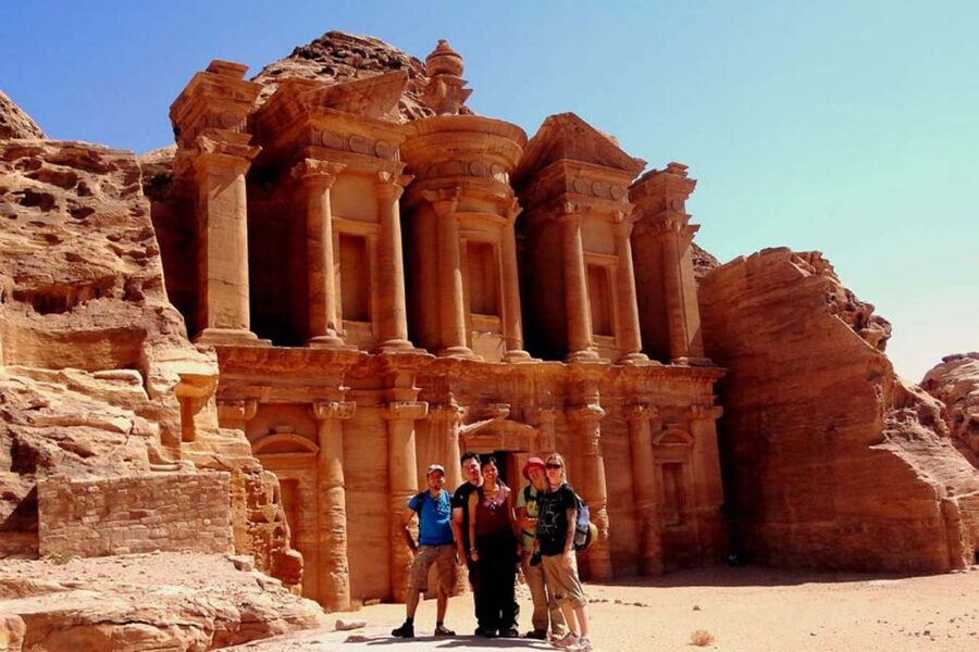 From Sharm ElSheikh: The Lost City (Petra) Day Tour by Ferry - From Sharm El Sheikh to Taba by air-conditioned transport