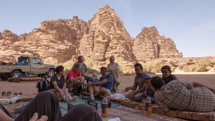 From Wadi Rum: 2-Day Hiking Adventure and Jeep Tour - The Guides and the Feel of a Small Group