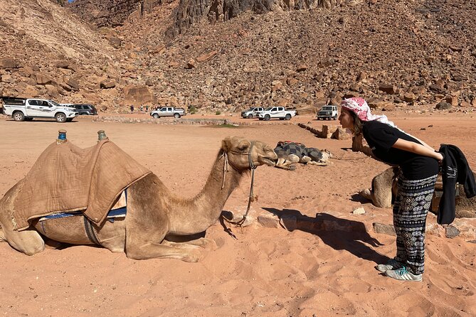 Full Day 4x4 Classic Desert Tour with overnight in private tent - Lawrence House and the human side of the desert