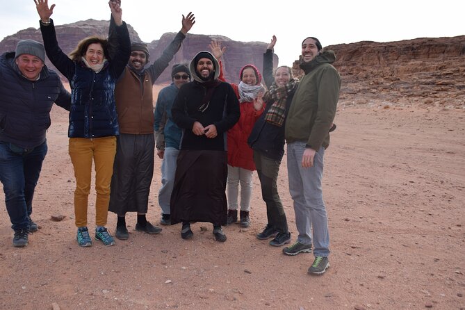 Full-Day 4x4 Wild Desert Expedition with night in private tent - Starting in Wadi Rum Village at 9:00 am