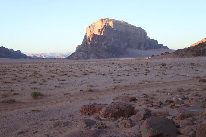 Full-Day 8 Hour Jeep Tour into Wadi Rum Protected Area with Stay - Lawrence’s Spring and the first look at Wadi Rum
