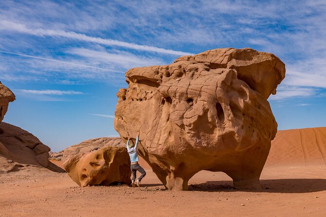 Full Day Jeep & Camel Tour No stay - Starting with a camel ride to Lawrence’s Spring