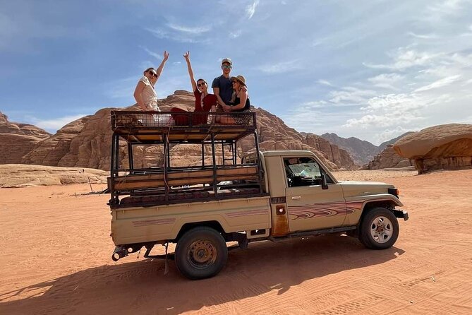 Full Day Jeep & Camel Tour No stay - Ancient carvings inside a narrow canyon