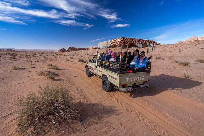 Full Day Jeep & Camel Tour No stay - Mushroom Rock and the first photo stops