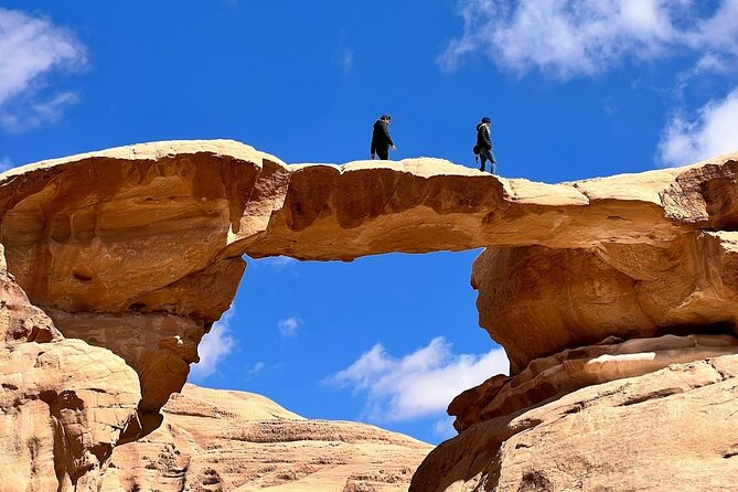 Full Day Jeep & Camel Tour No stay - Walking through Abu Khasaba Canyon
