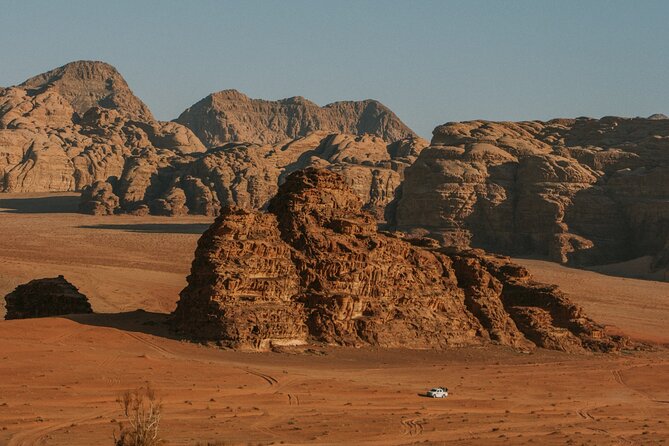 Full day Jeep Tour in Wadi Rum desert - Nabatean temple and Lawrence’s Spring
