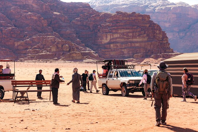 Full Day Jeep Tour in Wadi Rum Desert | Magic Bedouin Star - Abu Khasaba Canyon adds the best walking