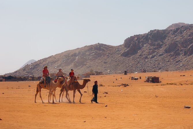 Full Day Jeep Tour in Wadi Rum Desert | Magic Bedouin Star - Inscriptions at Jebel Khazali and the Little Bridge