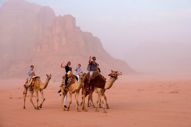 Full Day Jeep Tour in Wadi Rum (incl. Bedouin picnic lunch) - Mushroom Rock, Lawrence’s House, and Burdah Bridge