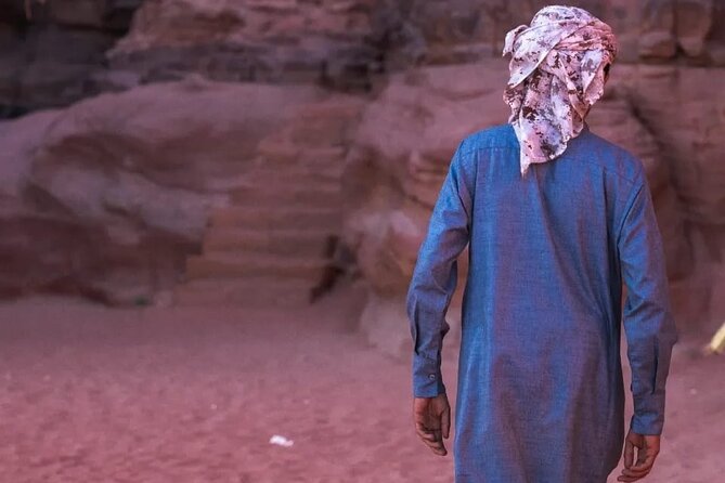 Full-Day Jeep Tour in Wadi Rum with Overnight Stay - Walking through Abu Khashaba Canyon